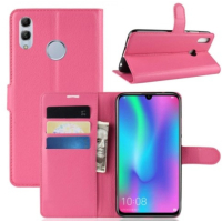 Honor 10 Lite & Huawei P Smart 2019 ruusupunainen suojakotelo Litch