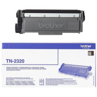 Brotherin TN2320 alkuperäinen musta värikasetti, jopa 2600 sivua,TN-2320