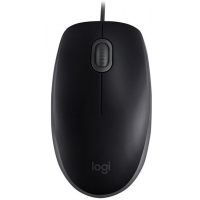 Logitech B110 Silent, USB-hiiri, musta