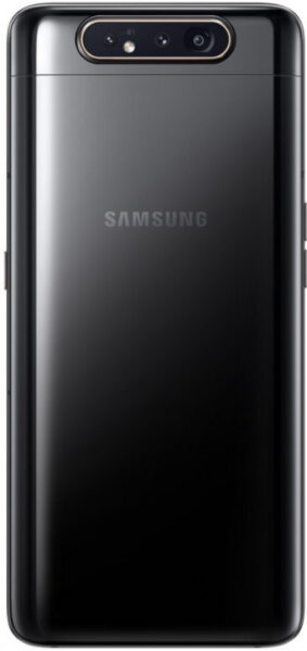 SAMSUNG GALAXY A80 musta, kääntyvä kamera - Image 3