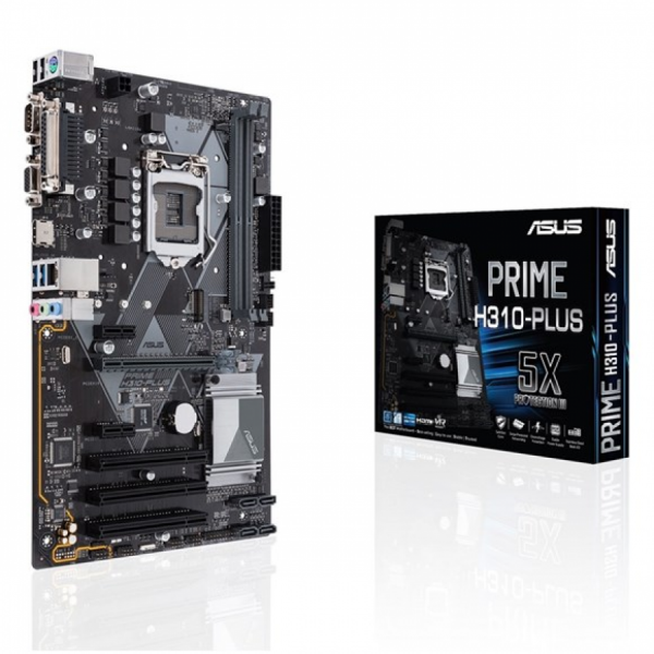Asus PRIME H310-PLUS, ATX-emolevy