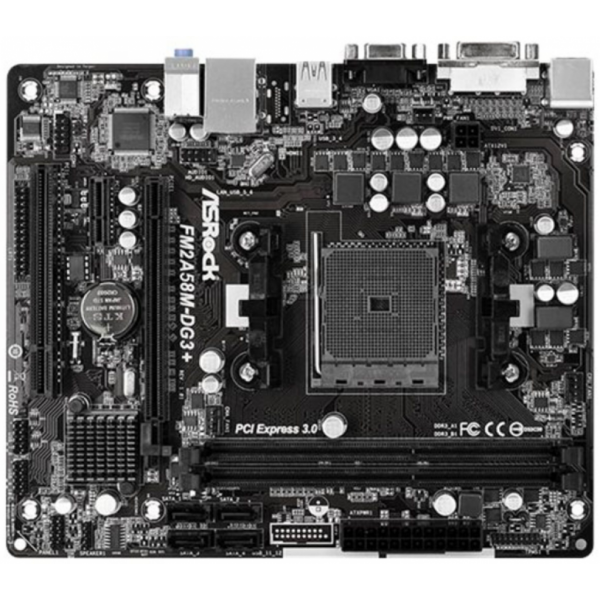 ASRock FM2A58M-DG3+ FM2+ AMD A58 mATX emolevy