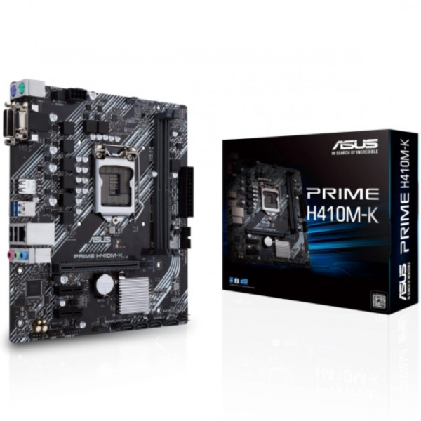 Asus PRIME H410M-K, LGA1200 mATX-emolevy