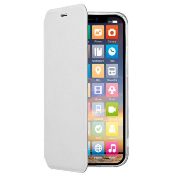 Smartte Clever suojakotelo, Samsung Galaxy A22 5G vaalea