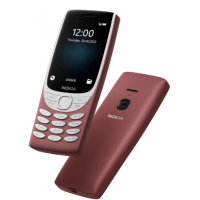 Käytetty Nokia 8210 4G matkapuhelin Punainen