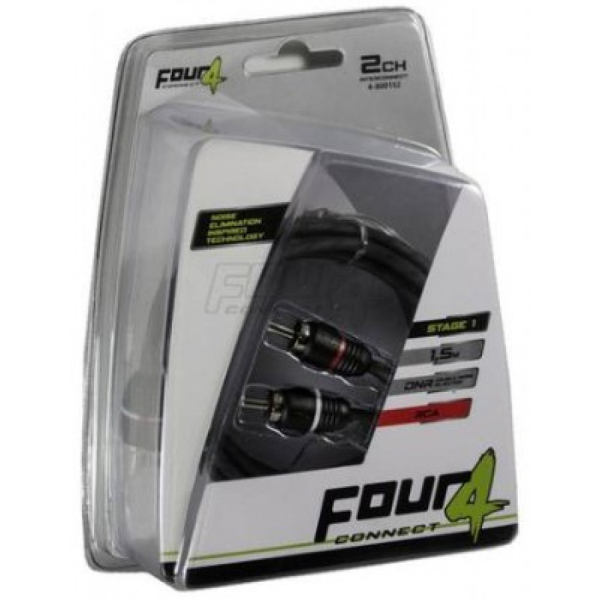 FOUR Connect RCA-JOHTO STAGE1 1,5m 2ch