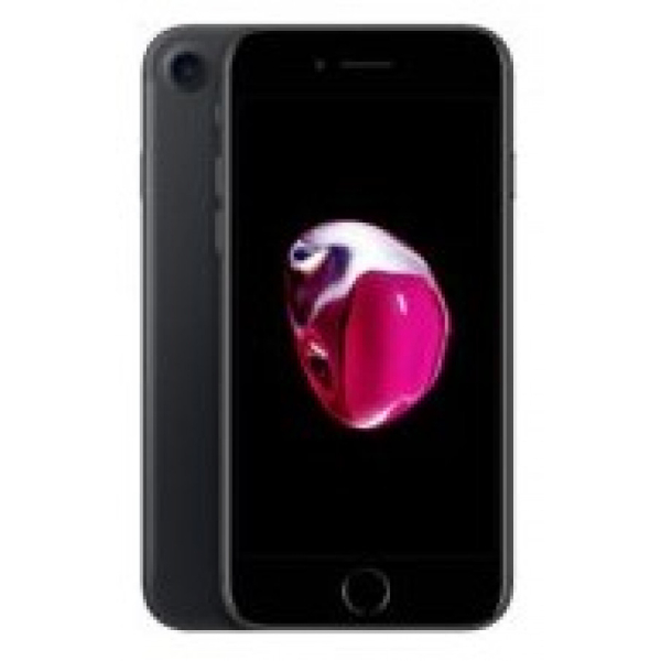 Apple iPhone 7 musta 128GB uusi akku  Käytetty, Toimivuustakuu 1kk