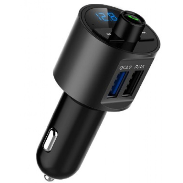 Wireless Bluetooth Car FM Transmitter with QC3.0 Quick Charge 3.4A autolaturi