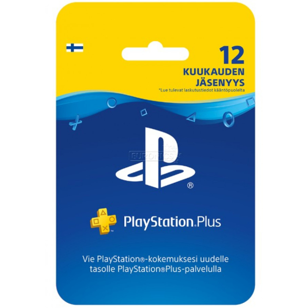 PlayStation Plus 12kk jäsenyys