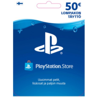Playstation 50e Lompakon täyttö