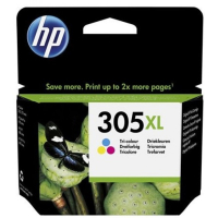 HP 305XL 3-VÄRIMUSTEPATRUUNA 5 ML, 200 SIVUA, 3YM63AE, ALKUPERÄINEN