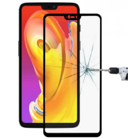 OnePlus 6 Panssarilasi musta reunus 3D