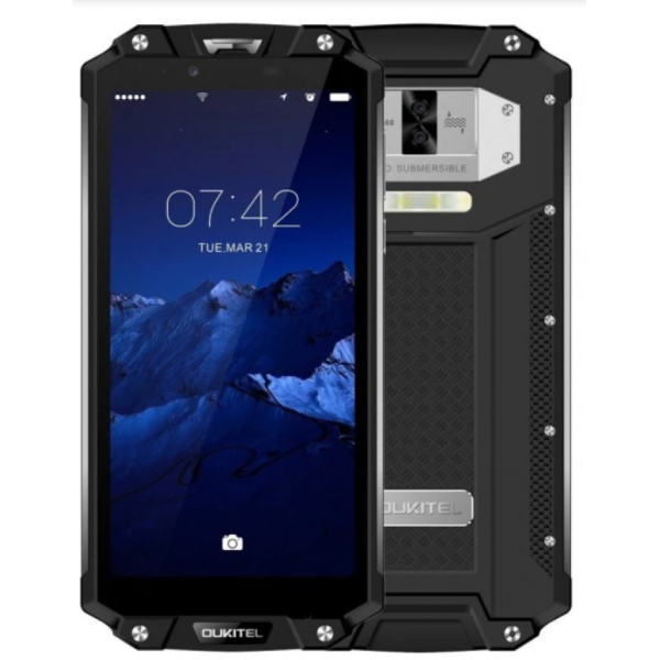 käytetty Oukitel WP6 128Gb/4, Android 9, 10 000 akku, takuu 1kk