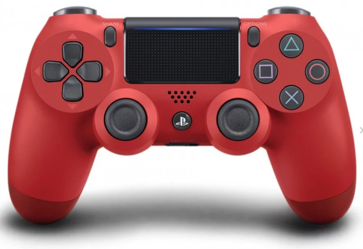 Sony PS4 Dualshock 4 v2 punainen peliohjain