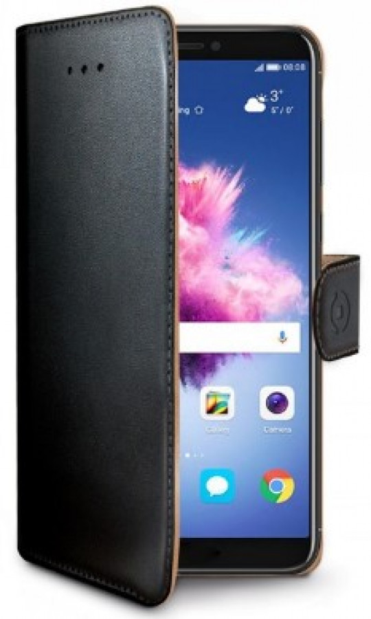 HUAWEI P SMART 2018 Musta CELLY WALLY CASE
