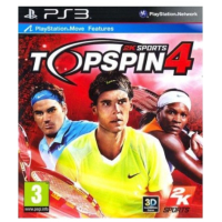 2K Sports Top Spin 4 PS3 (Käytetty) (Ei Sisällä Koteloa)