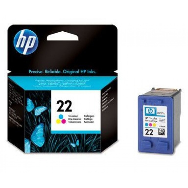 HP 22 TRI-COLOUR VÄRIPATRUUNA alkuperäinen