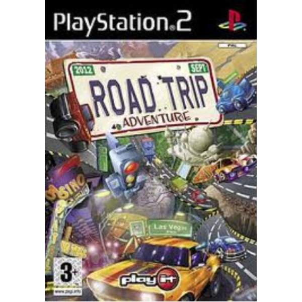 Road Trip Adventure PS2 (Käytetty) (Ei Sisällä Koteloa)