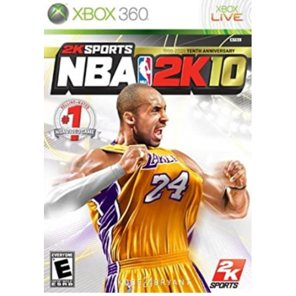 NBA 2K10 Xbox 360 (Käytetty) (Peli Ei Sisällä Koteloa)