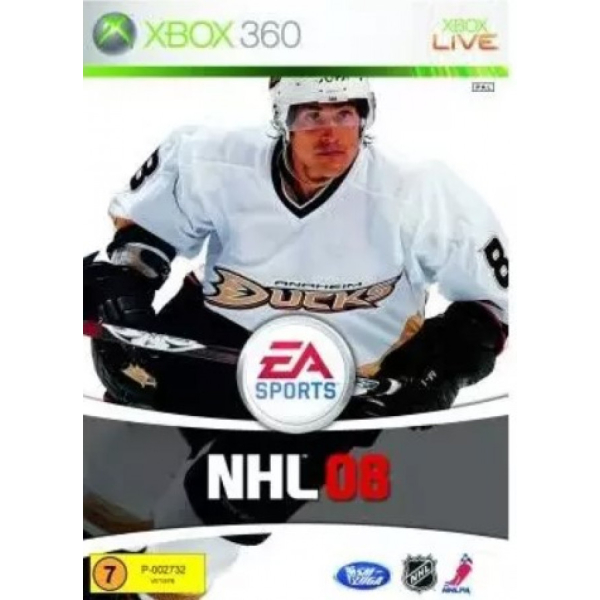 NHL 08 Xbox 360 (Käytetty) (Peli Ei Sisällä Koteloa)