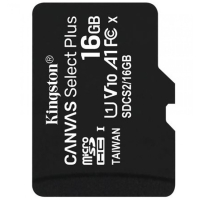 KINGSTON 16GB micSDHC Canvas Select Plus 100R A1 C10 Single Pack w/o ADP