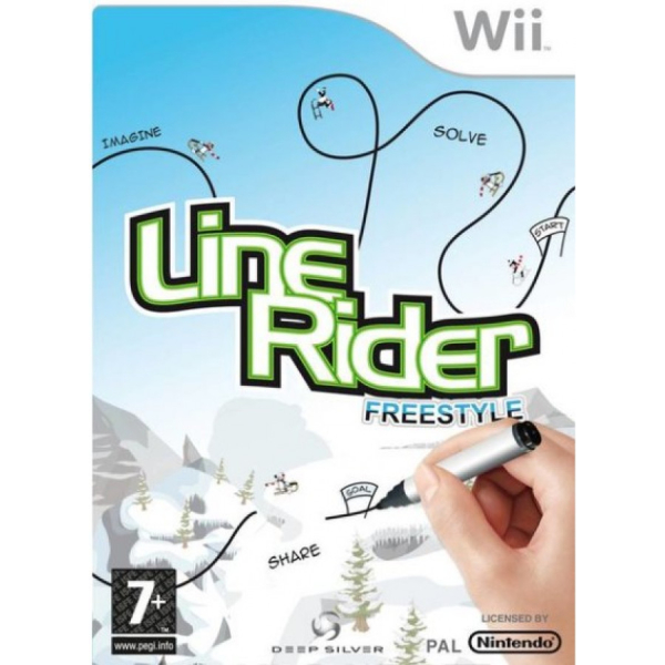 Line Rider: Freestyle WII (Käytetty) (Peli Ei Sisällä Koteloa)