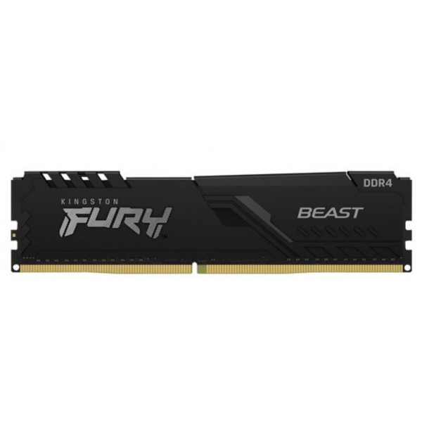 KINGSTON 8GB 2666MHZ DDR4 CL16 DIMM FURY BEAST BLACK