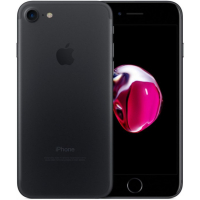 Apple iphone 7 32gb musta kunto perus akku 72%, käytetty, takuu 1kk
