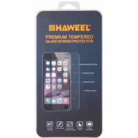 Haweel iPhone X / iPhone XS, 9H (musta reunus) panssarilasi