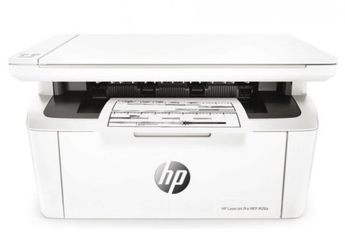 HP LaserJet Pro MFP M28A monitoimitulostin valkoinen