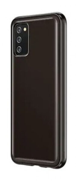 SAMSUNG ALKUPERÄINEN SOFT CLEAR SUOJAKUORI GALAXY A03S, MUSTA - Image 2