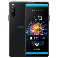 Sony Xperia 10 III 5G -Android-puhelin, 6/128 Gt, Dual-SIM, musta