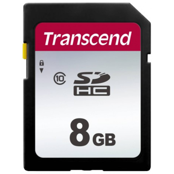 Transcend 8GB 300S SDHC UHS-I Class 10 U1 Muistikortti