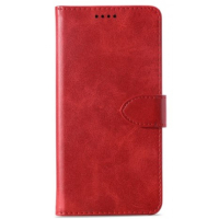 Huawei P30 PRO, with Holder & Card Slots & Wallet Punainen, Calf