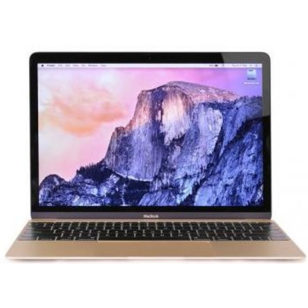 Käytetty Macbook 12" 250GB / 8GB / Core M 1,1Ghz kultainen, Monterey OS