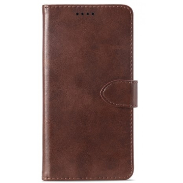 Huawei P30 PRO, with Holder & Card Slots & Wallet Ruskea, Calf