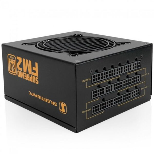 SilentiumPC 650W Supremo FM2, 80PLUS Gold, täysmodulaarinen ATX-virtalähde - Image 2