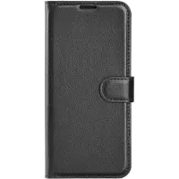 Smartte OnePlus Nord CE 3 Lite Leather suojakotelo (musta)