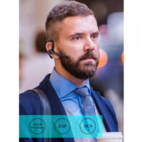 Alternative view of Smartte F9100 Handsfree, Bluetooth 5.0, taustamelun vaimennus, jopa 7 tuntia puheaika (musta)