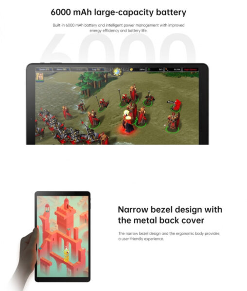 ADC iPlay 20, 4/64GB, 4G+WiFi, 10,1" FHD+, 6000mAh, 8-ydin 1.6GHz, GPS & FM & Bluetooth, Dual Band WiFi & Dual SIM, AllDoCube - Image 9