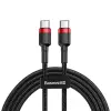 Baseus USB-C type-C 2m johto, PD 2.0 60W pikalataus CATKLF-H91