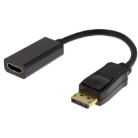 Deltaco Displayport  HDMI adapteri 4K Ultra HD