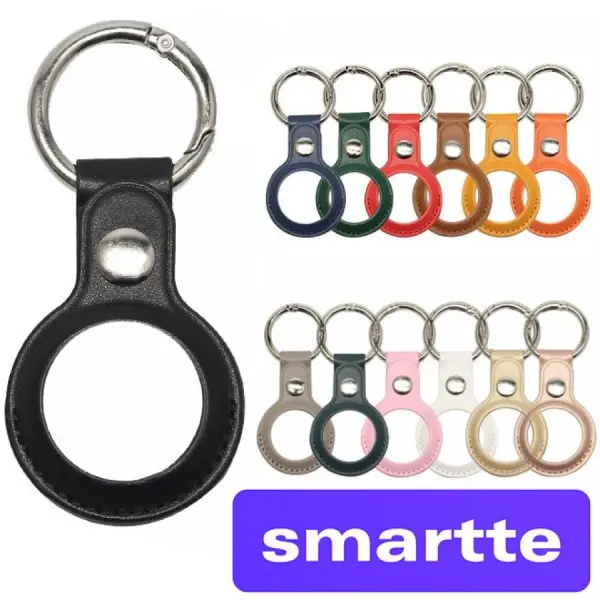 Smartte Airtag suojariipus (ruskea)