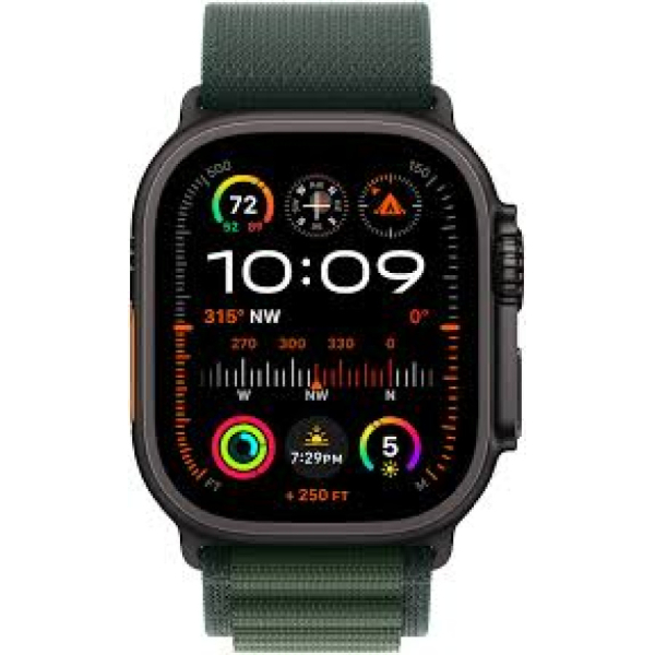 käytetty Apple Watch Ultra GPS + 4G, 49mm Titanium ceramic Case, takuu 1kk