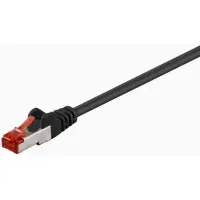 Goobay Micro Con 0.25m CAT6 RJ45 verkkojohto, S/FTP (PiMF) rj-45 25cm, väri vaihtelee
