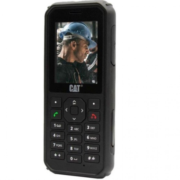 Caterpillar CAT B40, 64Mt 2 MP, Kaksois-SIM, 4G LTE, musta