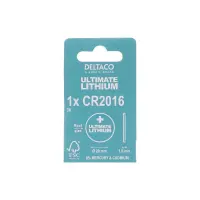 Deltaco CR2016 3V paristo, CR-2016