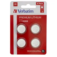 Verbatim CR2032 patteri, Litium, 3 V, 4 kpl