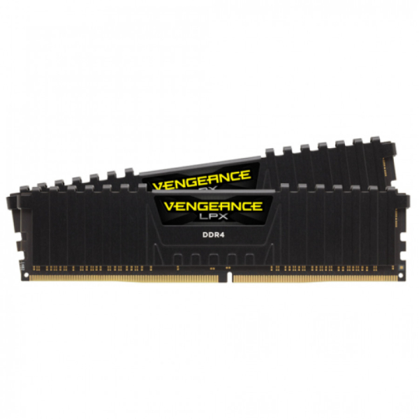 CORSAIR 16GB RAMKit 2x8GB DDR4 2400MHz 2x288Dimm Unbuffered 16-16-16-39 Vengeance LPX Black 1,2V Supports AMD Ryzen and Intel 200