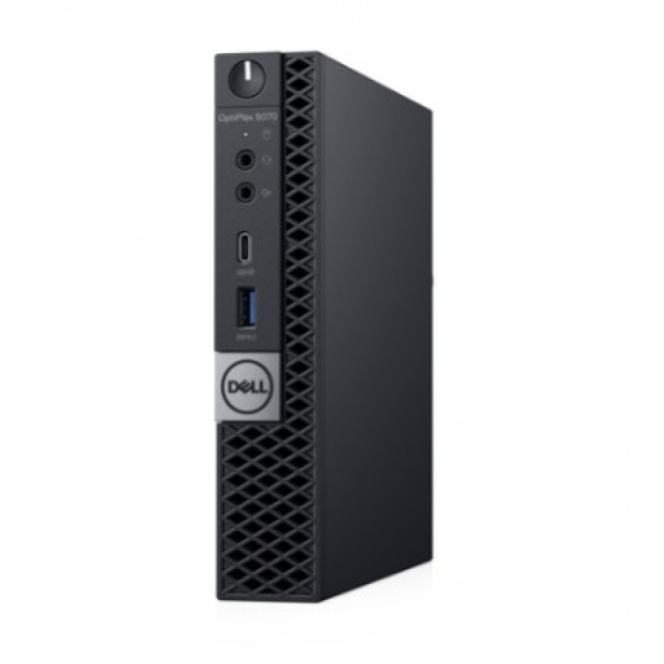 Tehdaskunnostettu Dell 5070 MFF i5-9500T/8GB/512GB-NVMe/W10P, takuu 12kk